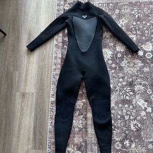 Roxy Kids Black Full-Length Wetsuit One-Piece